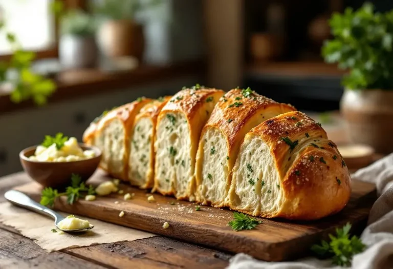 Pain à l’ail et au persil au four : la baguette ultra croustillante pour l’apéro